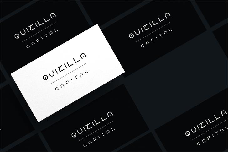 Horizon Outlinetwo font插图2