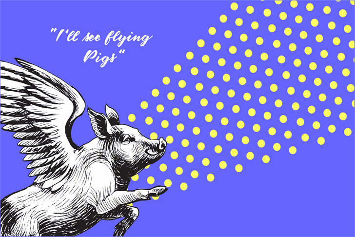 Maybe one Day DEMO font插图4