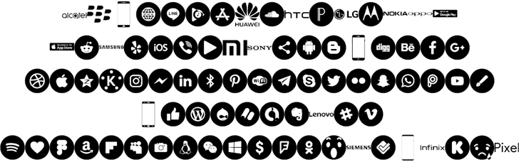 Smartphone Color Pro font插图2