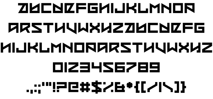 Coded Message font插图1