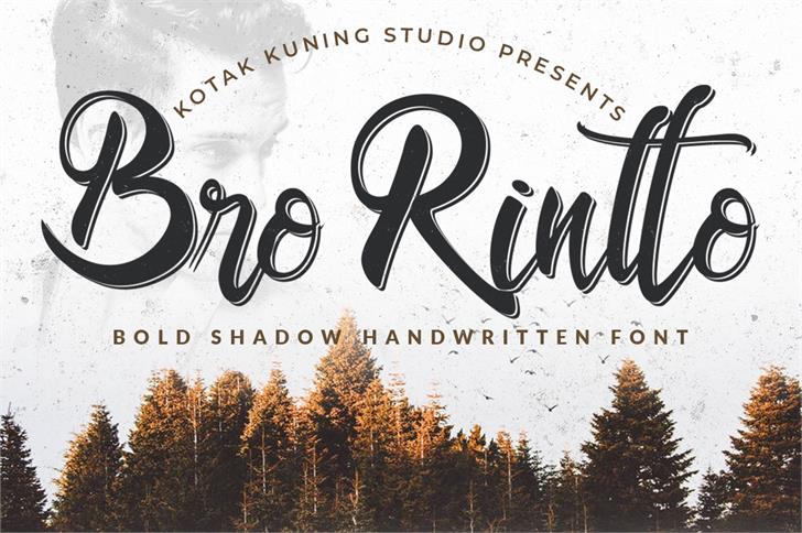 Bro Rintto font插图 Bro Rintto font插图