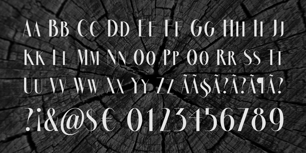 Marbre Sans Font Family插图2