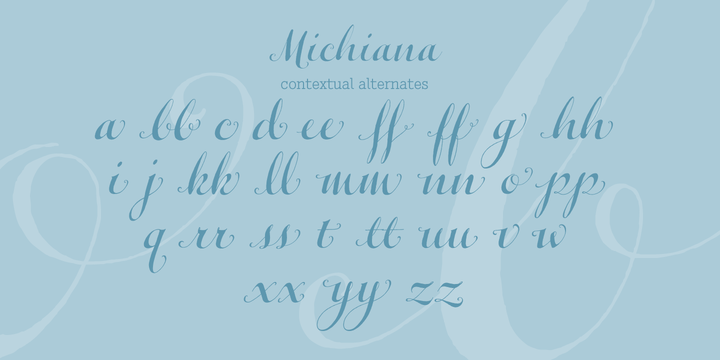 Michiana Pro Font插图7