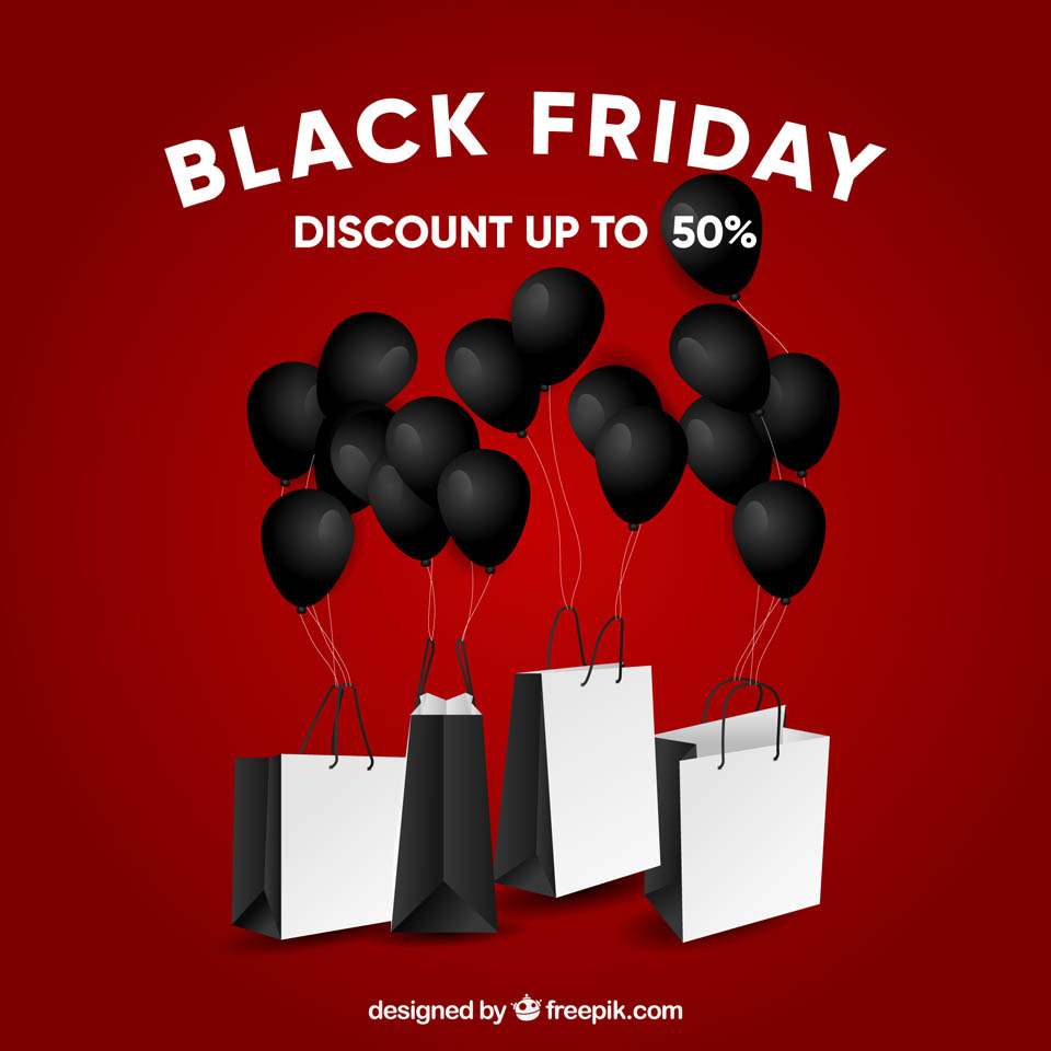 第四弹：30+黑色星期五促销广告物料素材 Black Friday Sales Graphics插图(24)
