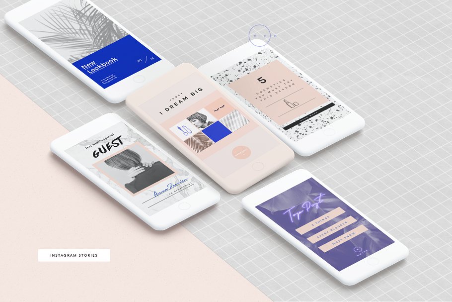 时尚大气Instagram故事贴图模板素材库精选 Instagram Stories • Alrún插图(2)