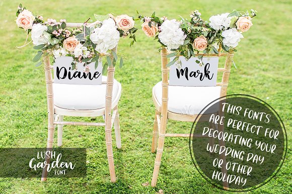 Lush Garden Font插图3