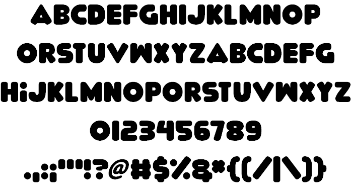 Delicious font插图1 Delicious font插图1