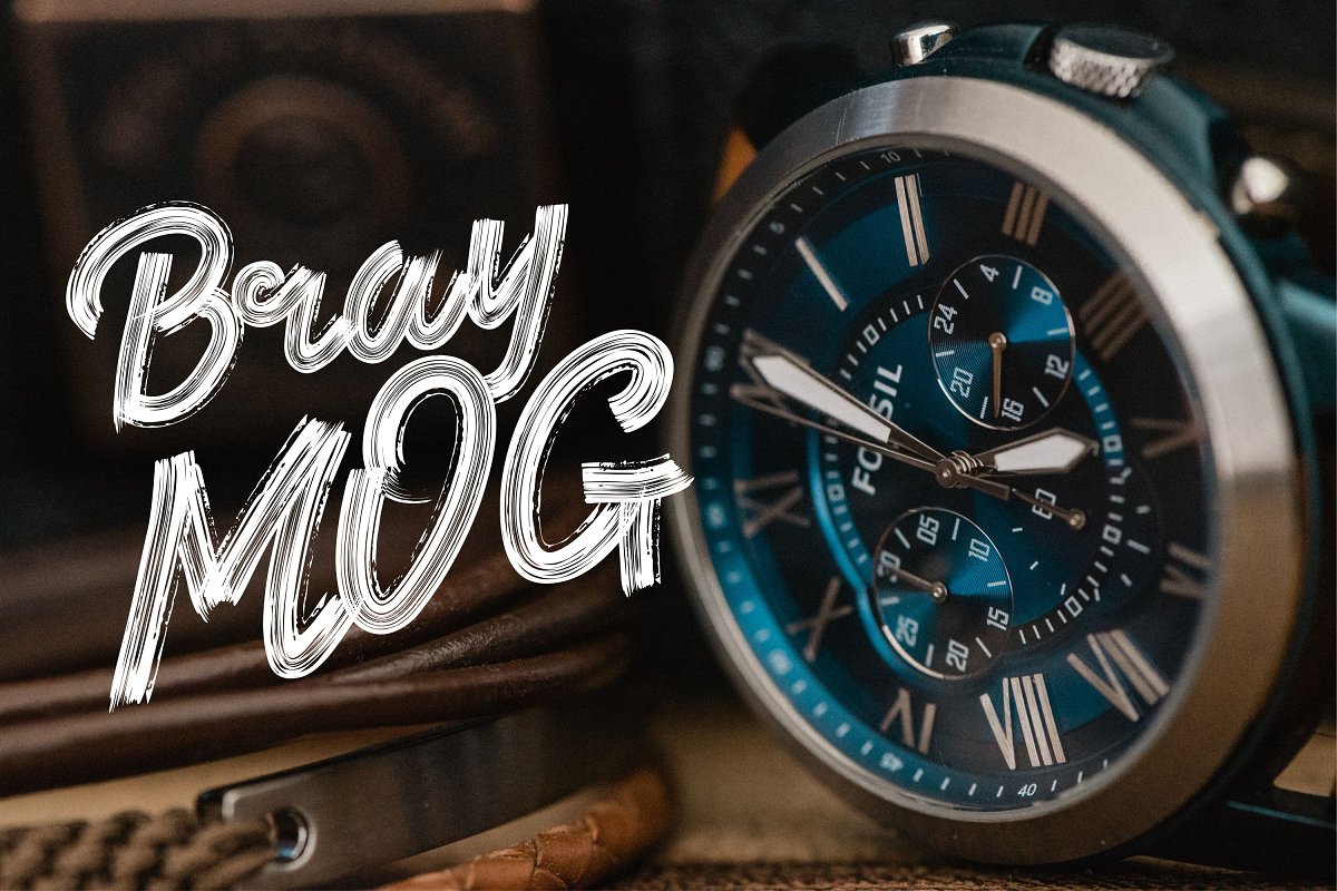 Paraf Brush Font插图1