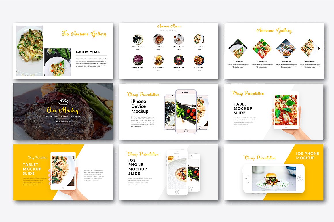 一套餐饮行业的PPT模板下载[ppt,pptx]插图(4)