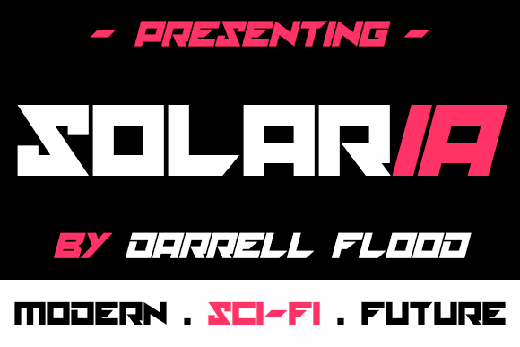 solaria font插图 solaria font插图