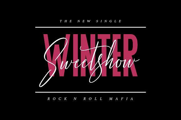 Love Rosnita – Font Duo插图3