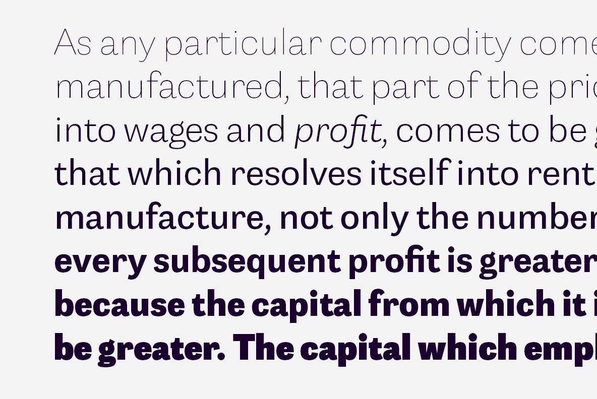 Capital Font Family插图3