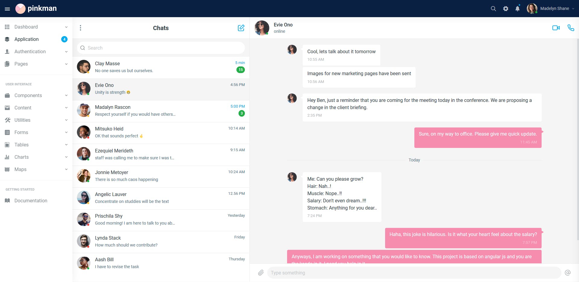 Bootstrap架构网站管理系统模板素材库精选下载 Pinkman – Bootstrap 4 Admin Dashboard Template插图(3)