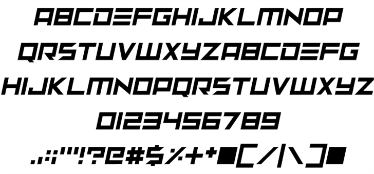 Neptune Lander font插图2 Neptune Lander font插图2