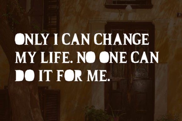 Penniless Door Font插图1