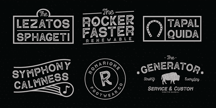 Contender Font Family插图6