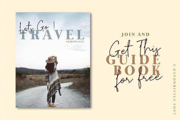 Richie Youthfield – Signature Font插图3