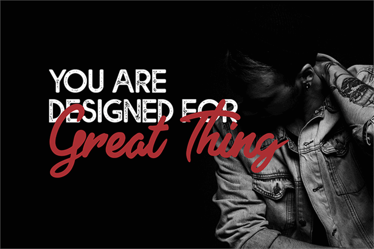 Bolde Rough font插图 Bolde Rough font插图