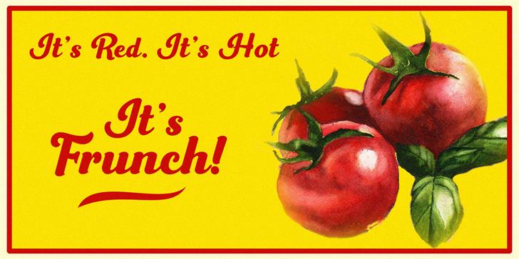 Frunch font插图1