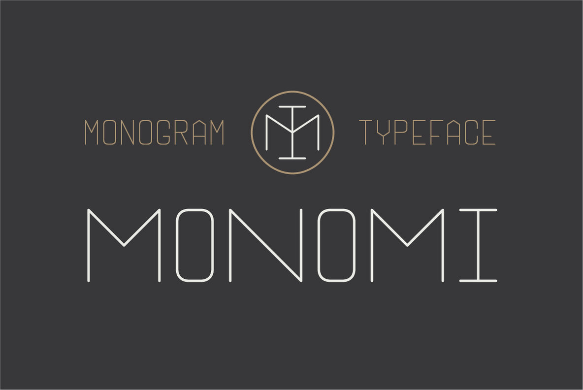 Monomi Font Family插图