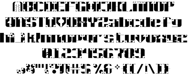 DiSJAMES font插图2