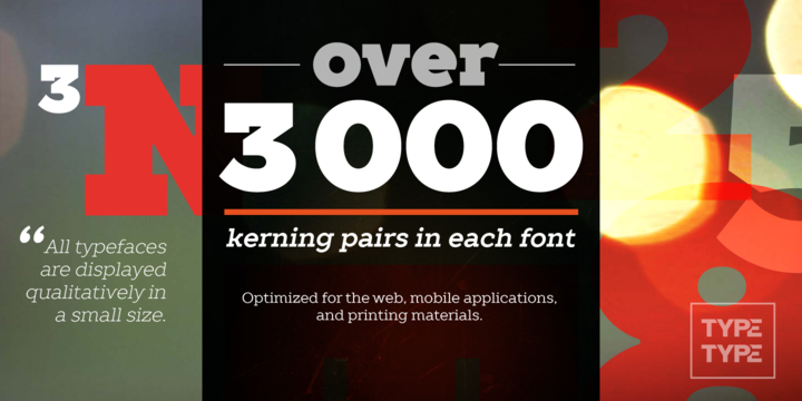 TT Slabs Font Family插图7