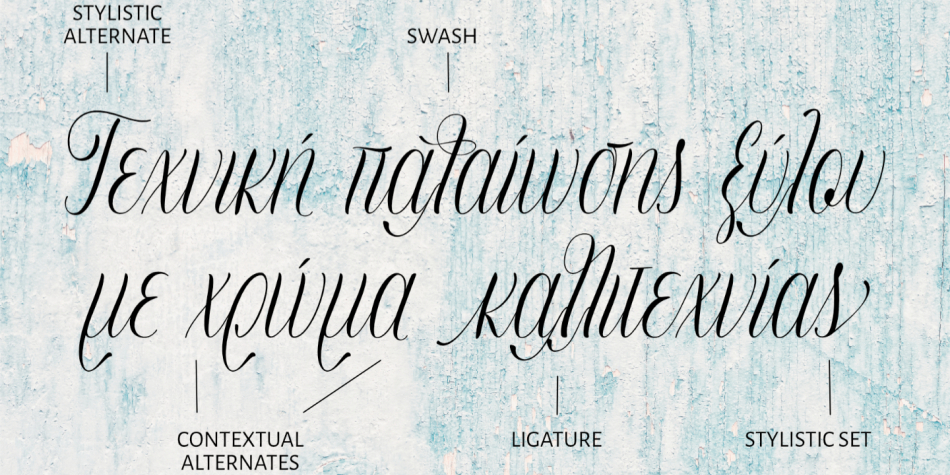 French Armoire Font插图1