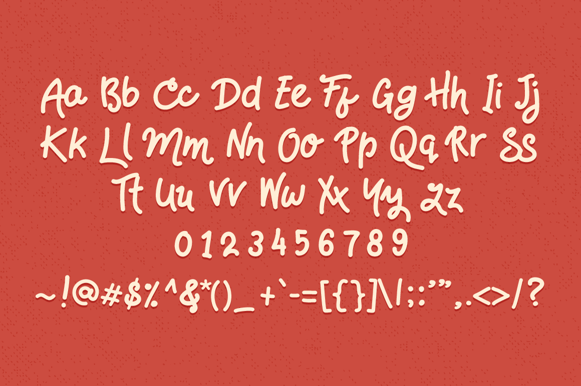 HandsDown Font插图3