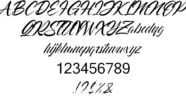 Striped King Clean font插图1 Striped King Clean font插图1