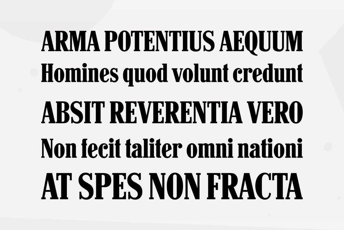 Hancock Bold Condensed Font插图2