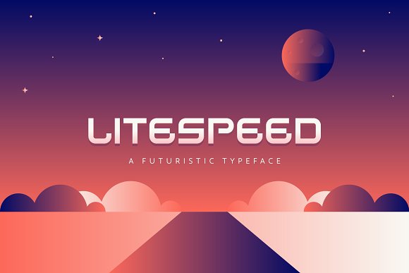 Litespeed Typeface插图