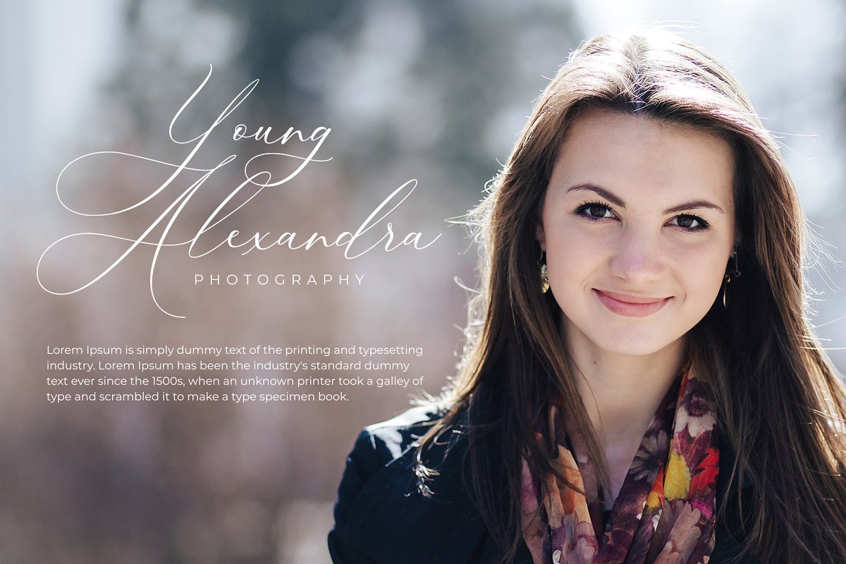 Luxury Font – Boheme Floral插图1