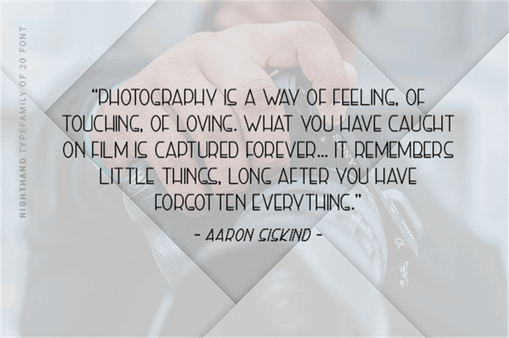 Right Hand font插图4