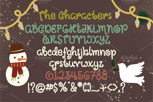 Holly Jolly Font插图1