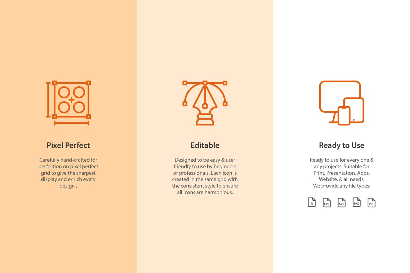 秋天季节主题线性图标矢量图标v1 Autumn First Season (Line)插图(3)