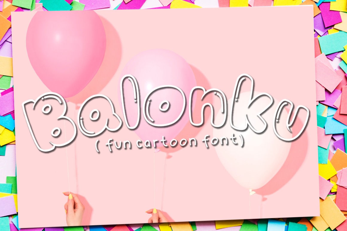 Balonku Font插图