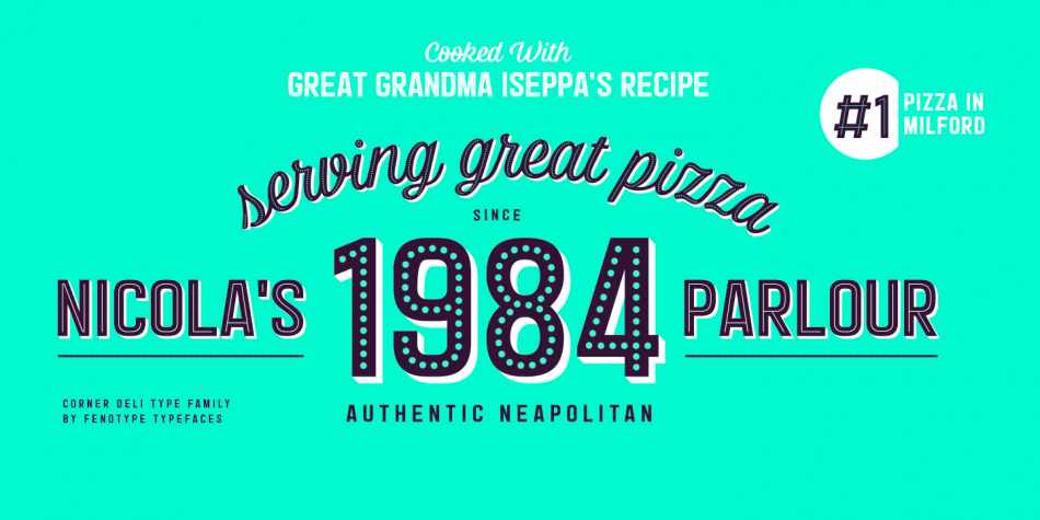 Corner Deli Font Family插图2