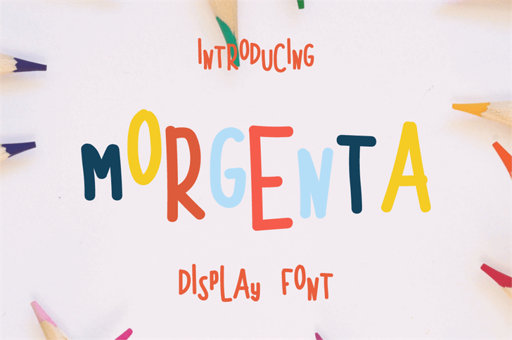 MORGENTA font插图