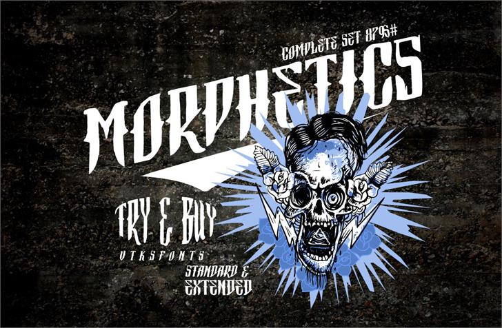 Vtks Morphetics 2 font插图