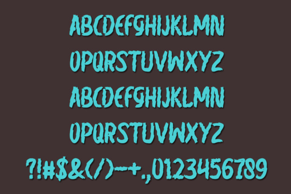 The Distro Font插图8