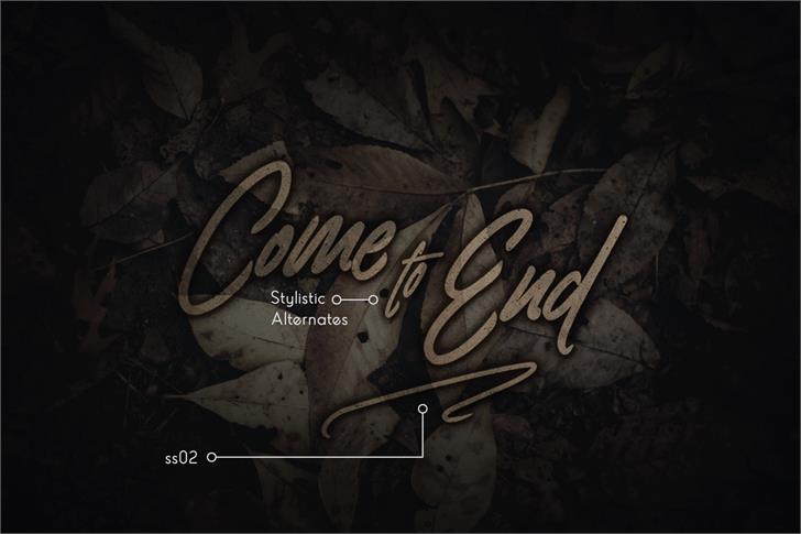 Clovvo Personal Use font插图2