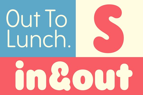 Rodger – A rounded font family插图4