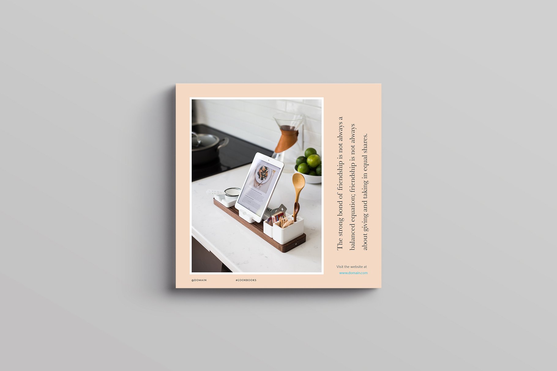 美食主题社交媒体贴图模板素材库精选 Prague Social Media Templates插图(4)