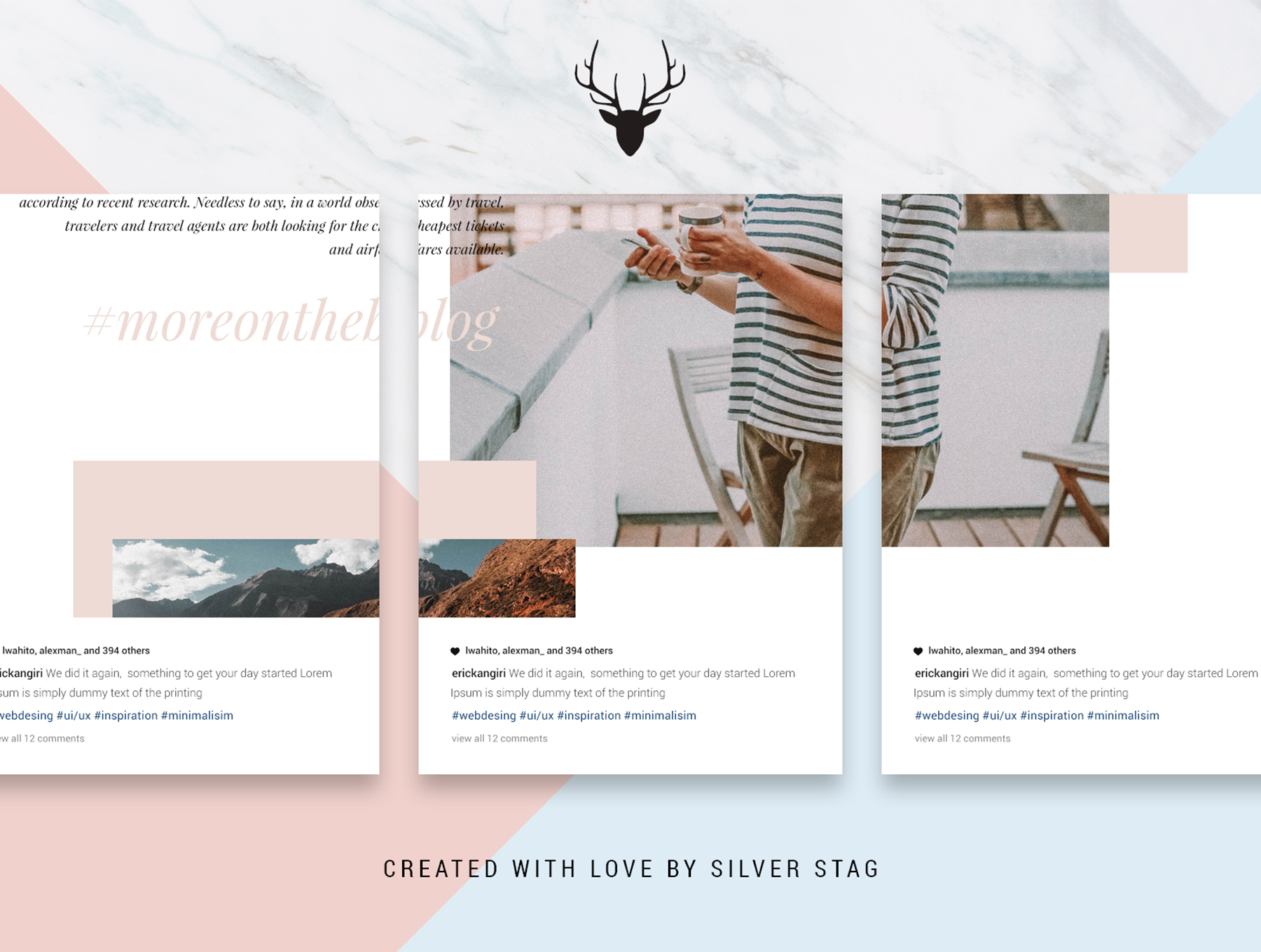 素材库下午茶：社交图片广告模板素材库精选插图(1)