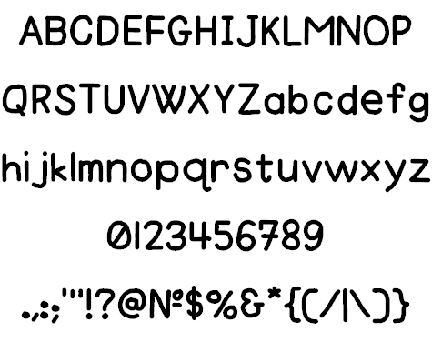 Happy Fun Marker Time font插图2