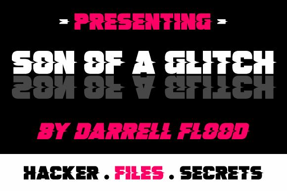 Son Of A Glitch font插图