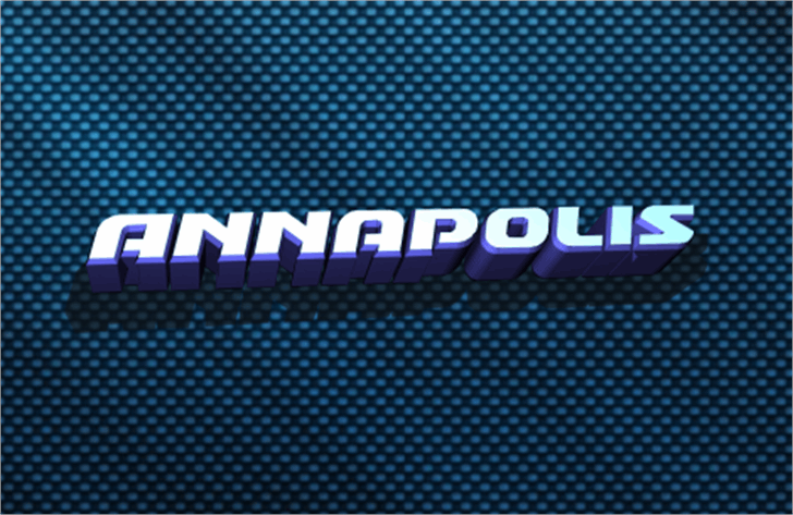 Annapolis font插图