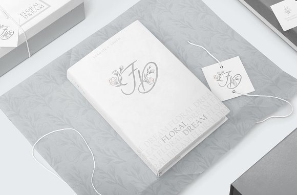 ‘Le Jardin’ Floral Font插图1