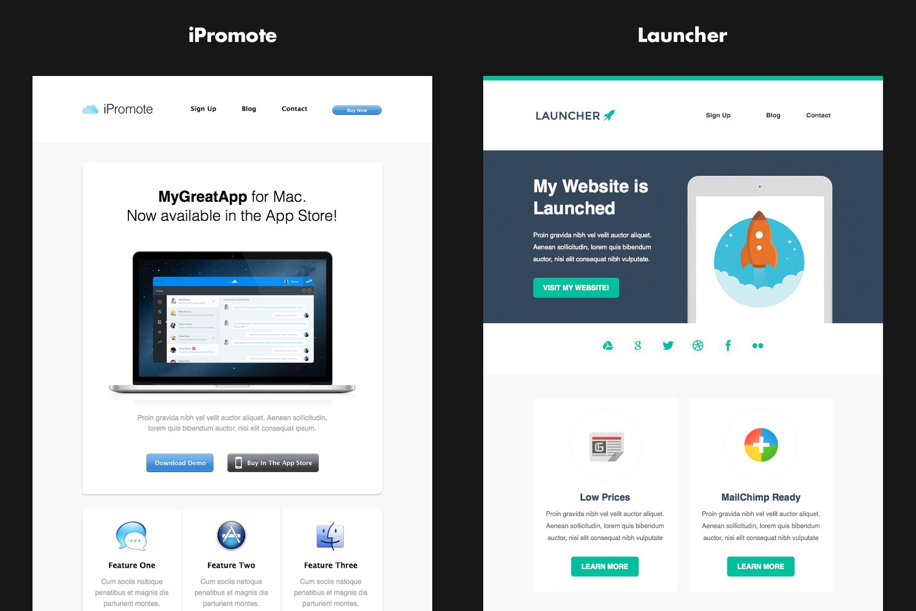 电子邮件广告促销营销EDM模板 Combo#2 – B1+B3 – 14 Email Templates插图(1)