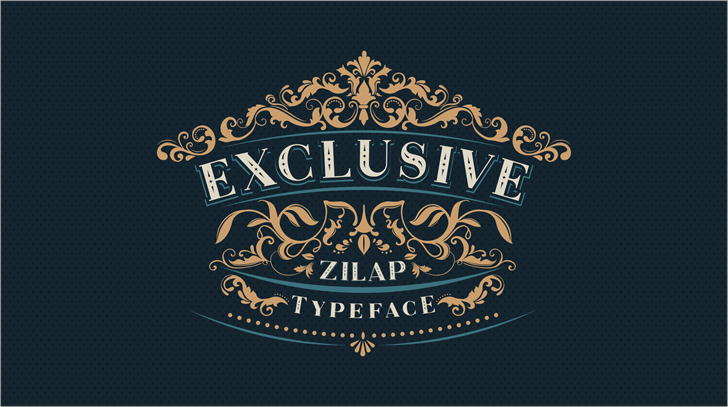 Zilap Exclusive Personal use font插图5 Zilap Exclusive Personal use font插图5